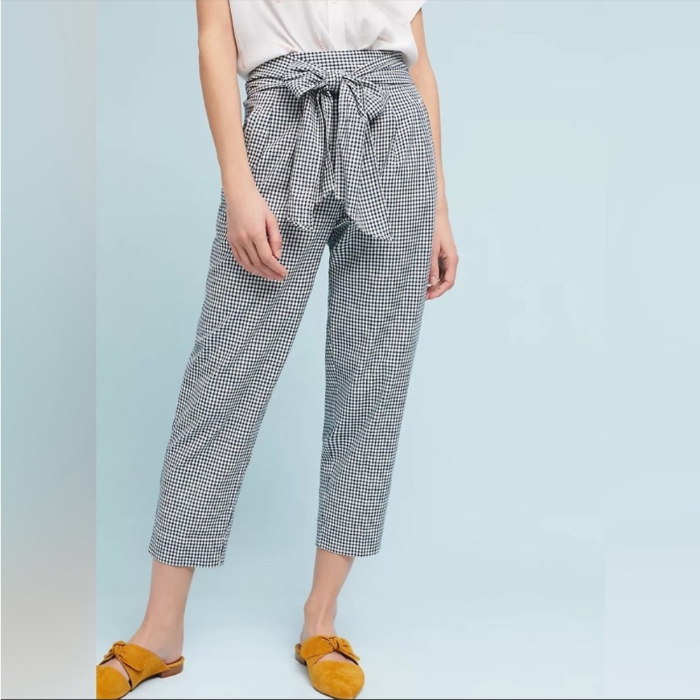 Cartonnier by Anthropologie Gingham Pants - 8P